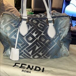 Fendi Forever Bauletto Boston Bag